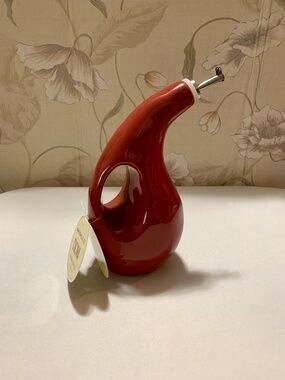 Racheal Ray Brick Red Cucina EVOO Bottle / Cruet - NWT
